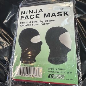 KBETHOS Ninja Pooh Shiesty Face Mask - Red